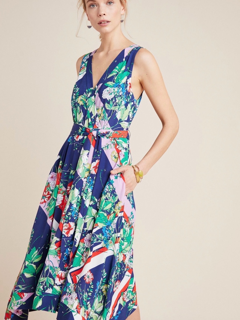 Maeve by Anthropologie spirited midi dress